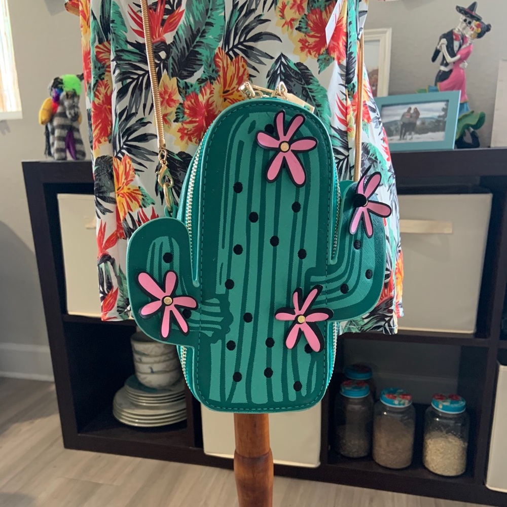 Cactus crossbody purse